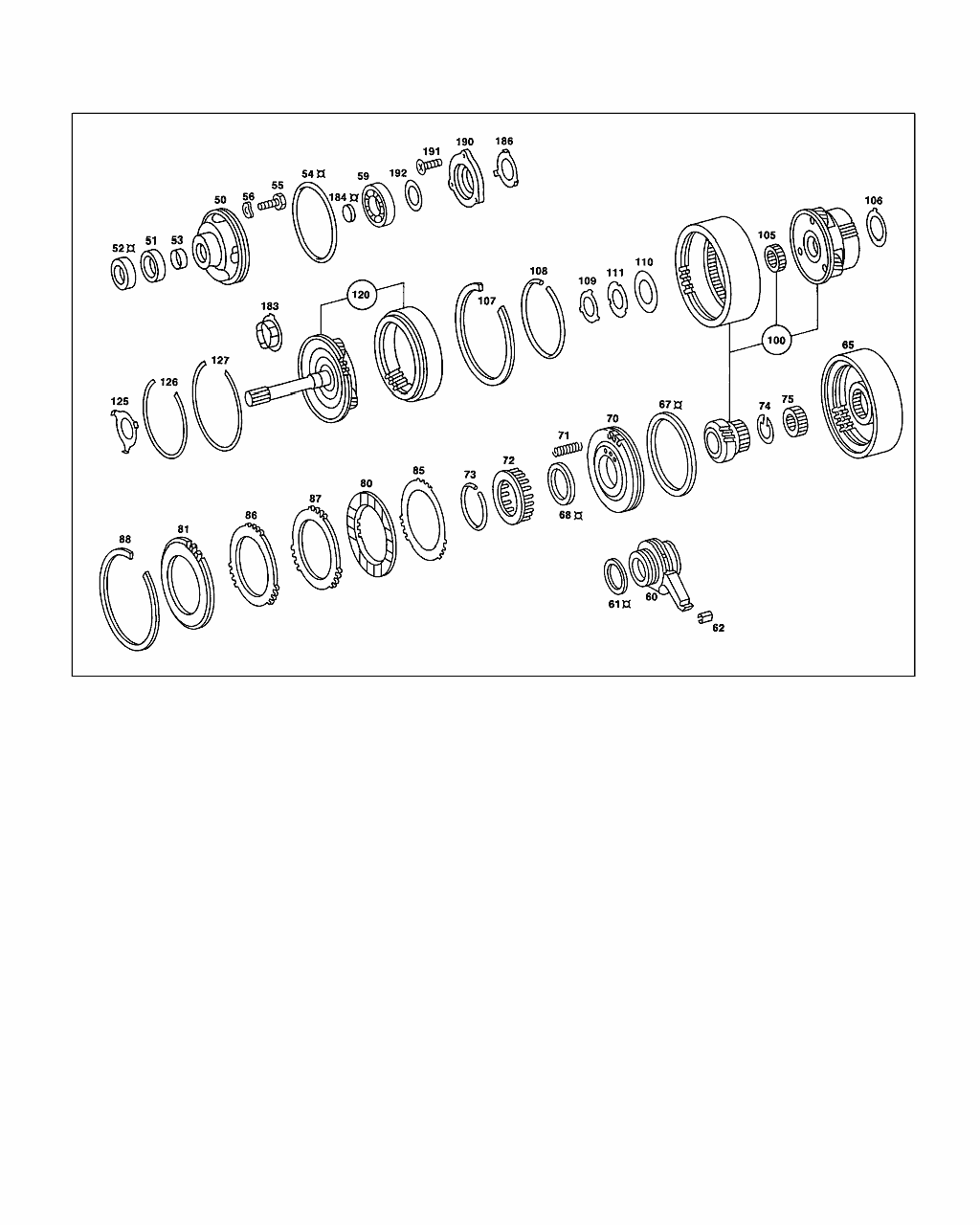 MERCEDES GEAR SHIFT a molla a Disco Rondella Elastica A1239930626