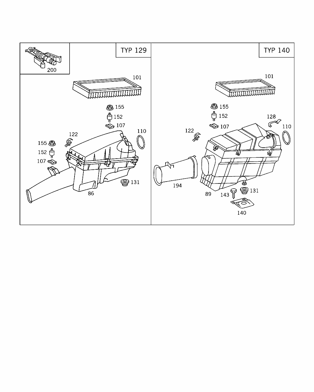 Mercedes-Benz Teilekatalog (Ersatzteile online)